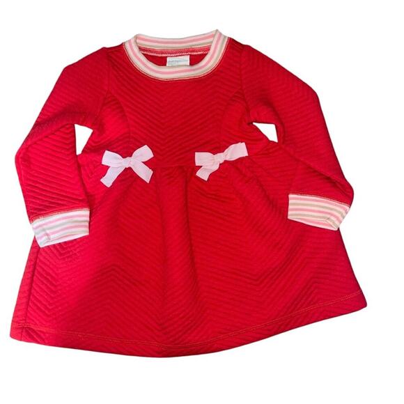 First Impressions Girls 18 months Quilted Dress Fall School Casual Formal Party - Picture 1 of 4